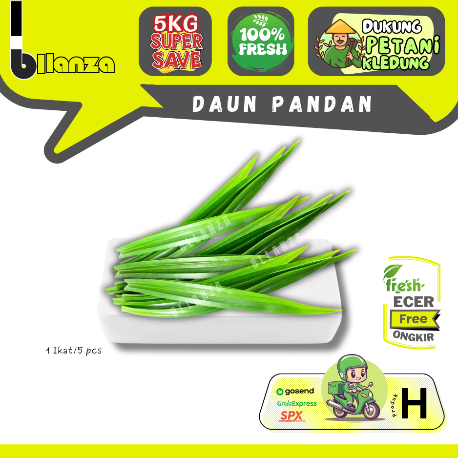 

Bllanza | Daun Pandan — Sahabat Makan Sayur ECER (H)