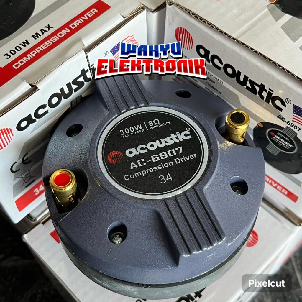 Driver Tweeter Acoustic ACT-34 Compression Driver 300 Watt