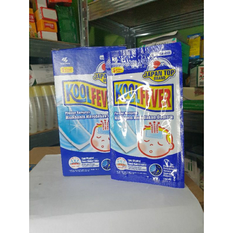 Plester kompres penurun panas untuk Anak