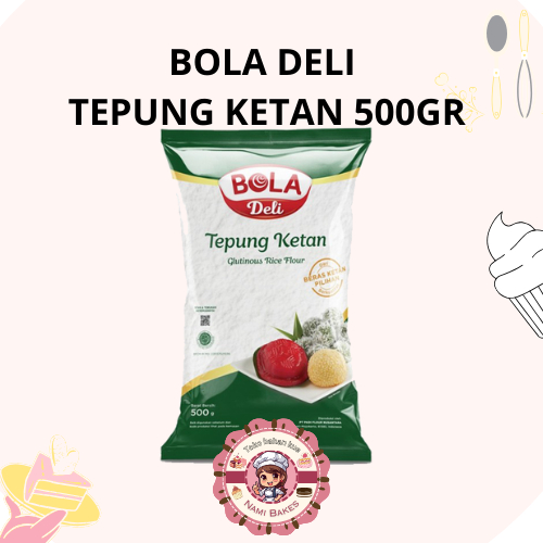 

Tepung Ketan Bola Deli 500gr Glutinous Rice Flour