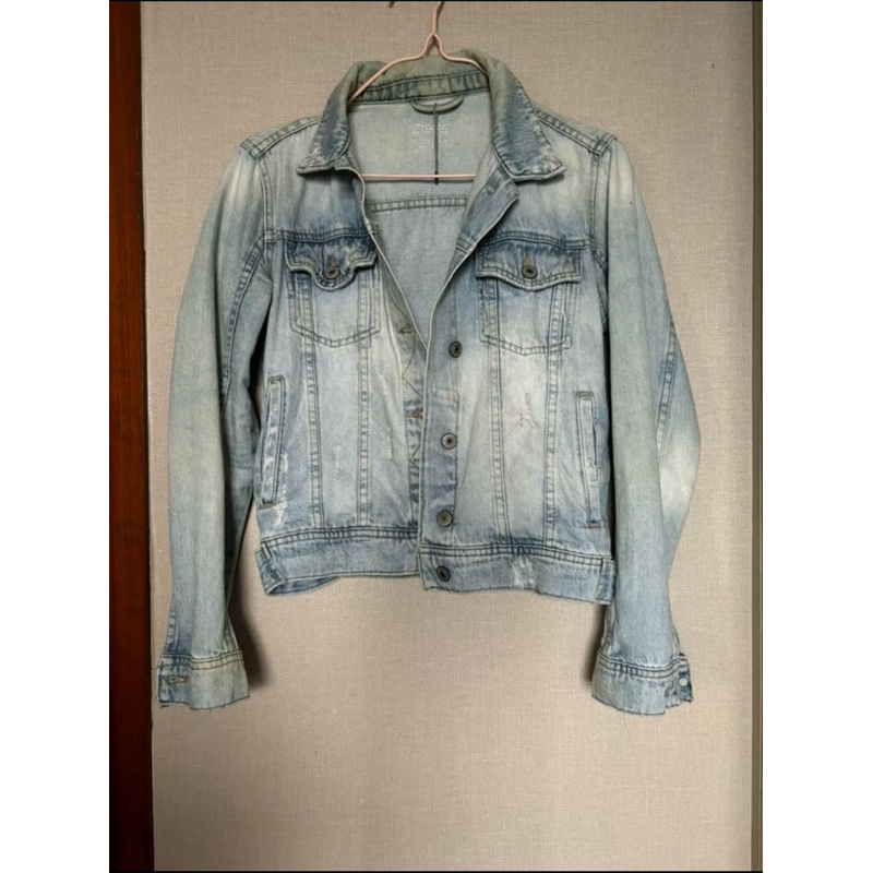 jaket denim zara