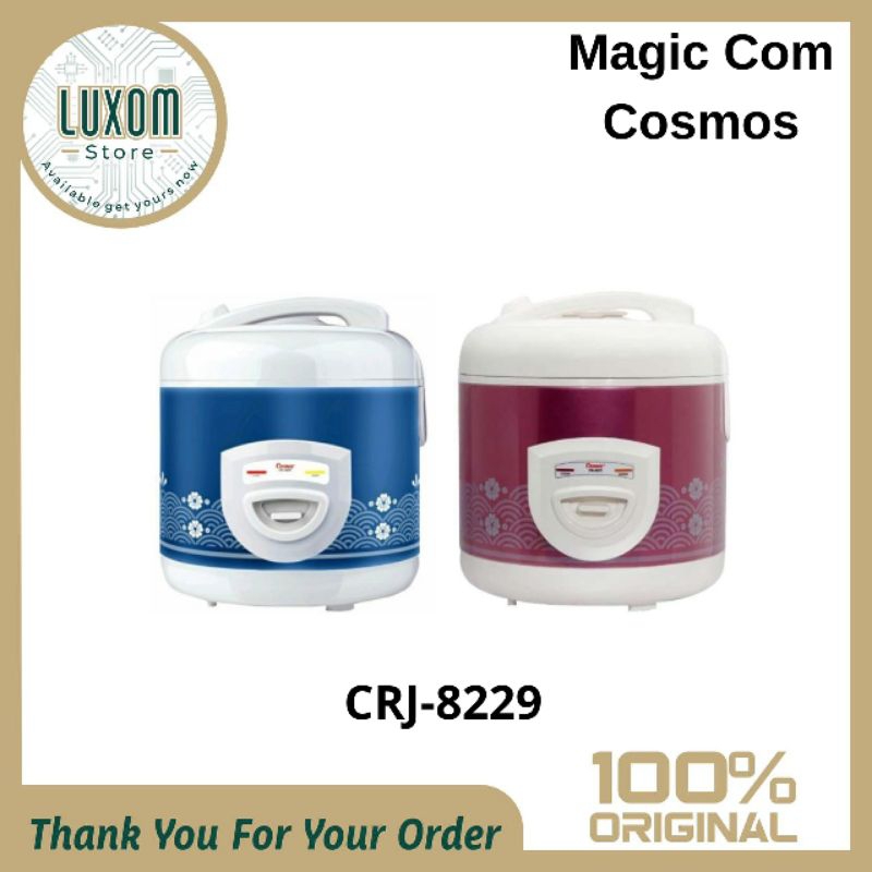 Magic Com Cosmos CRJ-8229/Cosmos/Magic Com/Penanak Nasi/Rice Cooker/2L