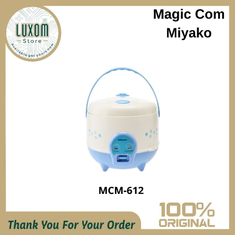 magic Com Miyako MCM-612/Magic Com/Miyako/penanak nasi