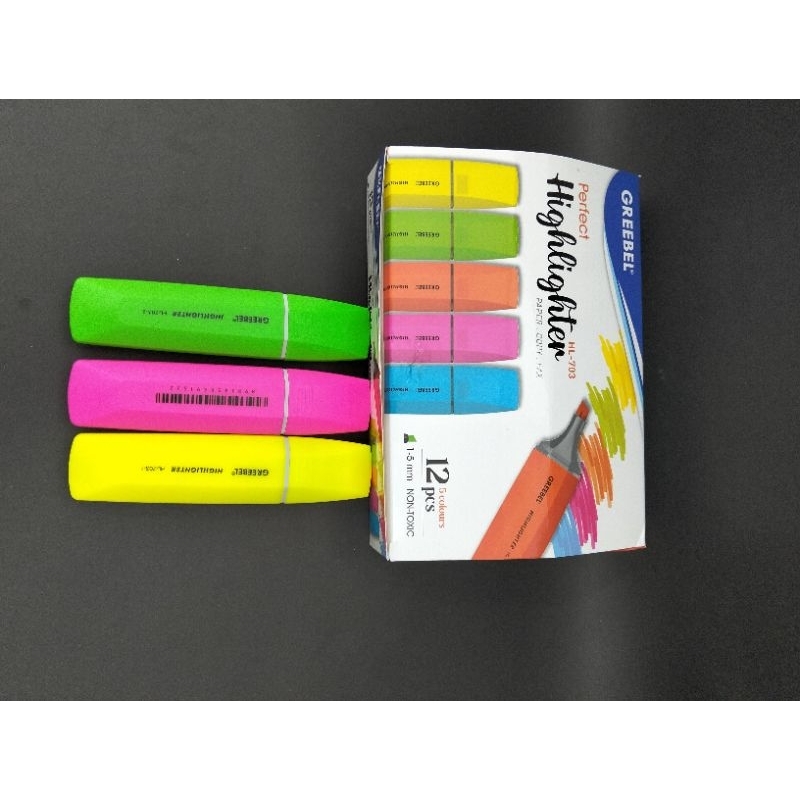 

STABILO WARNA WARNI/MIX/GREEBEL/HIGHLIGHTER/MIX WARNA/HL-703