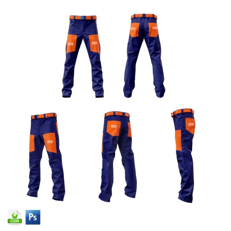 MOCKUP CELANA KERJA