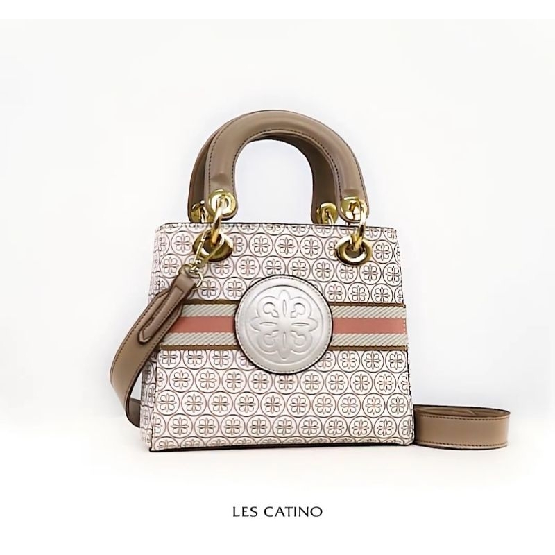 Jual Rugiii ( New ) Tas Les Catino Jestina Medalion Mini Satchel