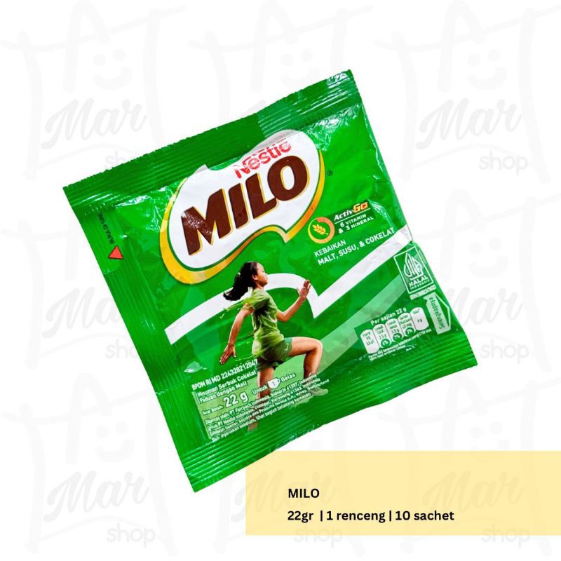 

Milo Sachet 22 Gram 10 Sachet Milo 1 Renteng Marshopjkt