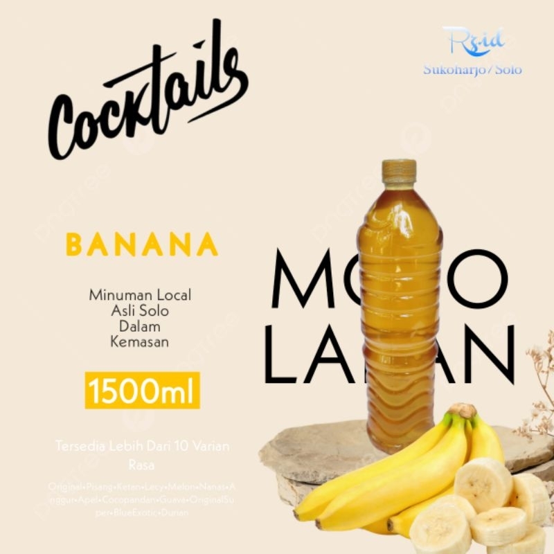 

Jus/Sirup Pisang Solo 1500
