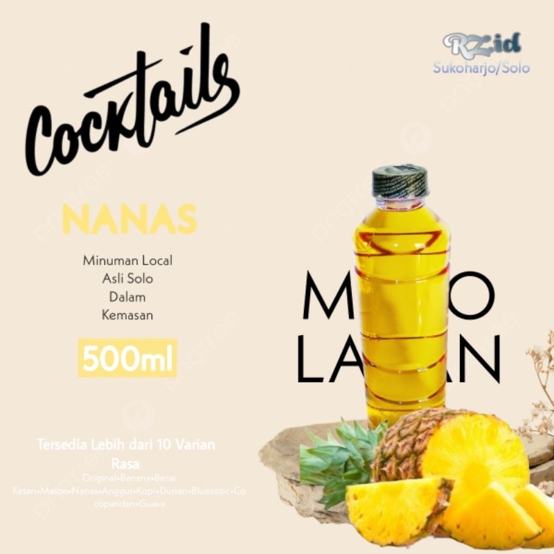 

Jus/Sirup Nanan Asli Solo Kemasan Baru 500ml