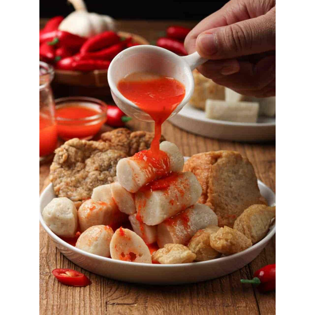 

Pempek Bangka Paket Campur Aneka Varian Include Cuko Merah