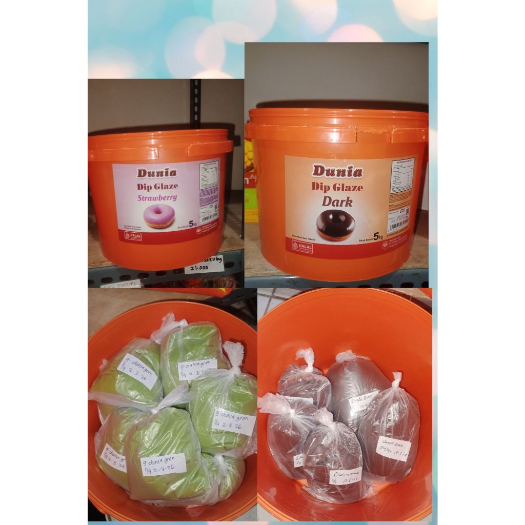 

Glaze COLLINS / DUNIA eco (250gr) / Coklat cair