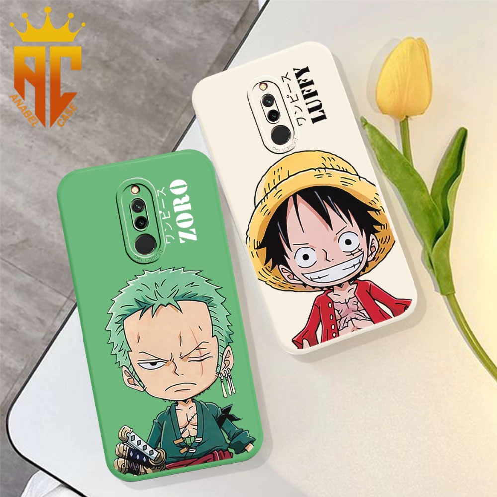 Softcase Prokamera Macaron Xiaomi Redmi 8 Kartun Luffy Zoro Keren Kekinian - Case Anime - Case Luffy