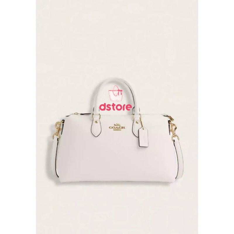 Coach Georgia Satchel Bag Chalk