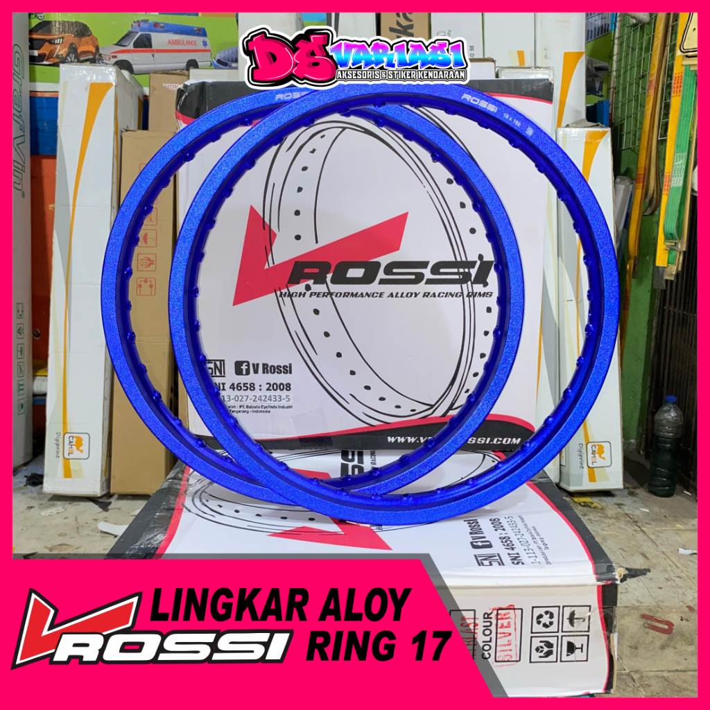 Velg Alloy V Rossi Lingkar 17 // Ring 17 // 17.140 // 17.160 // 17.185, WM Series