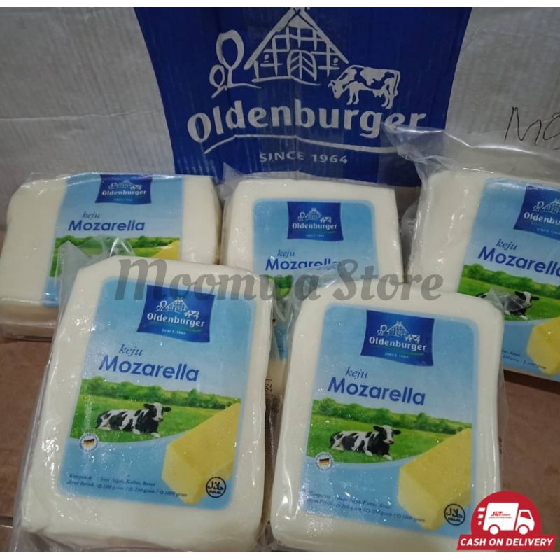 

Keju Mozarella Oldenburger 250gram / mozarella cheese 200gr kemasan murah ekonomis