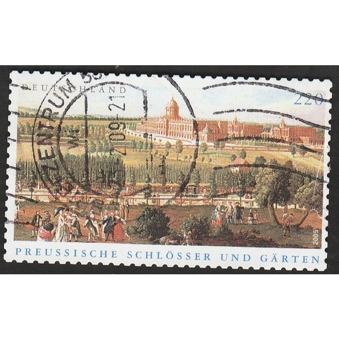 

A 11776 SATU BUAH PRANGKO JERMAN TEMA PREUSSISCHE SCHLOSSER UND GARTEN DENGAN KONDISI SUDAH ADA CAP