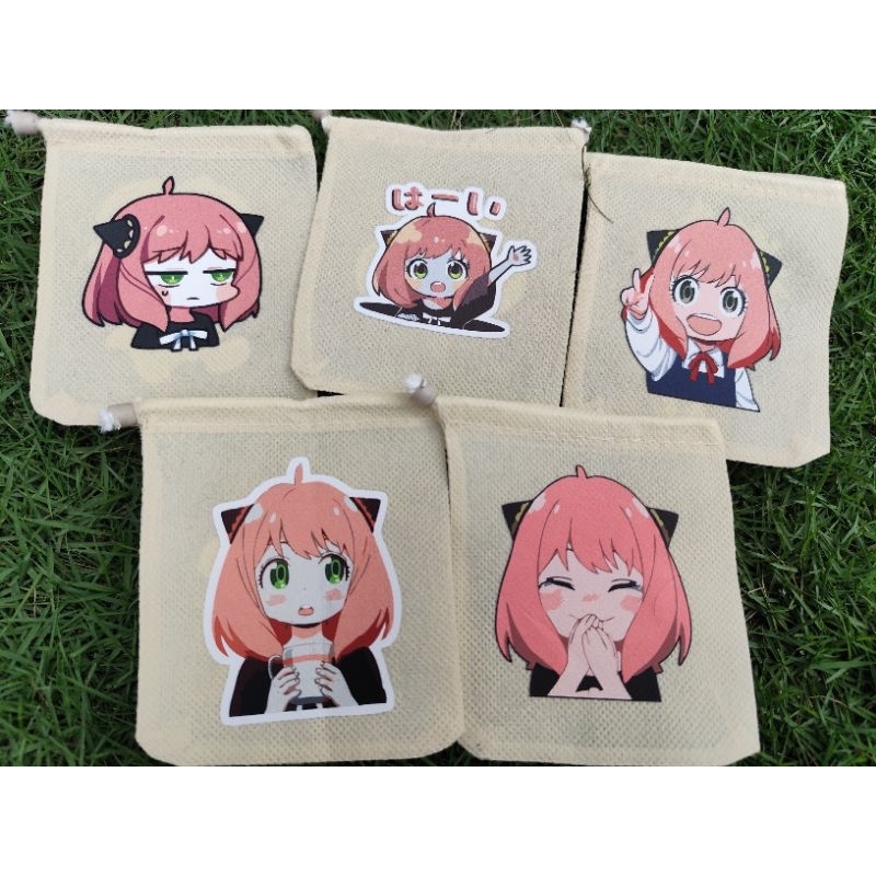 

Pouch/Amplop Lebaran serut tema "Spy X Family" | BISA COSTUM GAMBAR