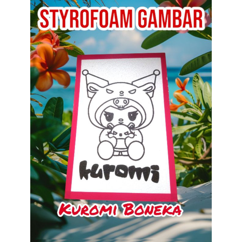 

Paket 50 Styrofoam Lukis ukuran 33 x 50 Bebas Pilih Karakter