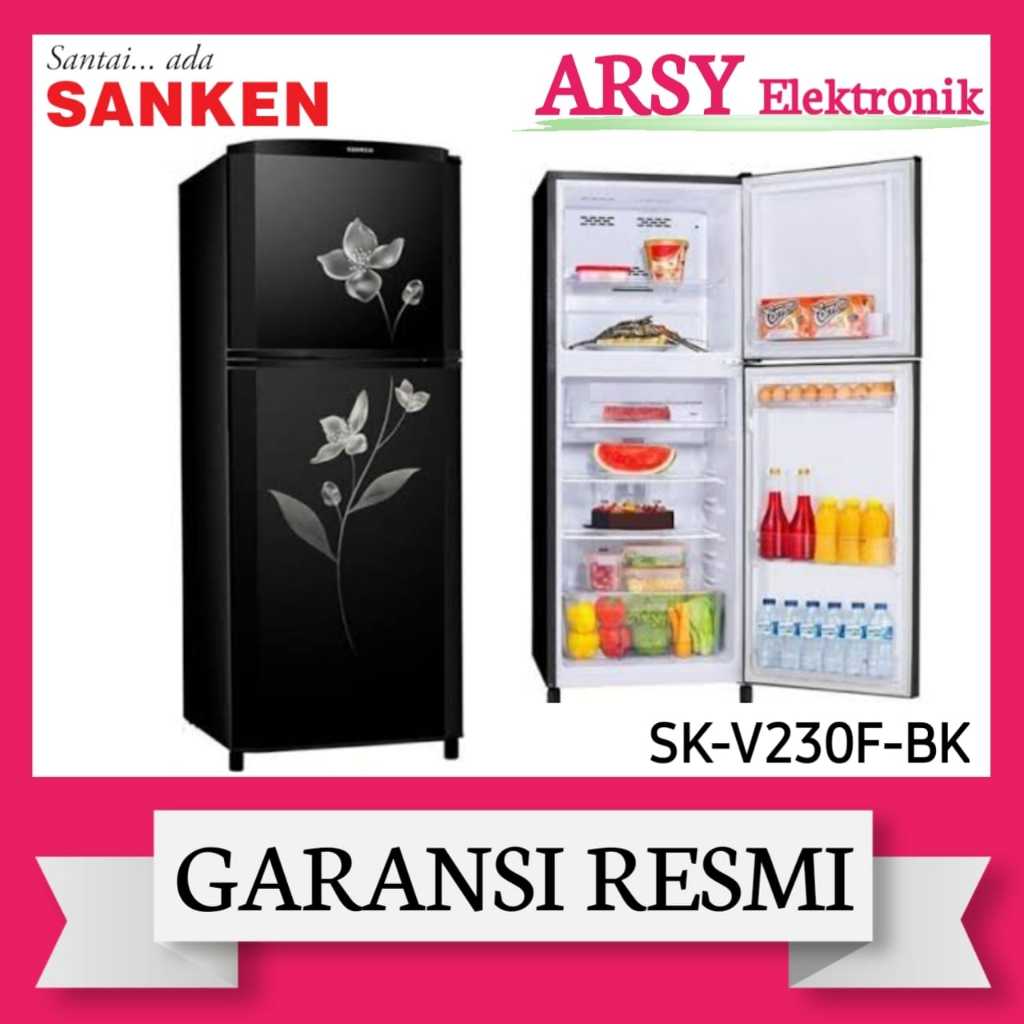 Sanken SK-V230FBK Kulkas