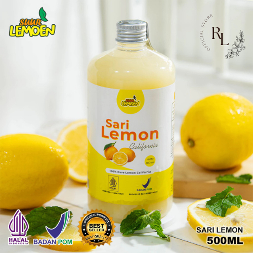 

Sari Lemon / Air Lemon Murni / Minuman Diet 500ml | Lemon California By Suur Lemoen ID