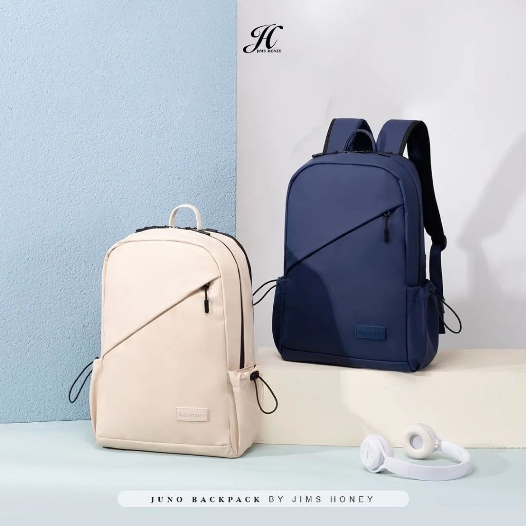 JUNO BACKPACK Jims Honey Tas Ransel Cowok Cewek