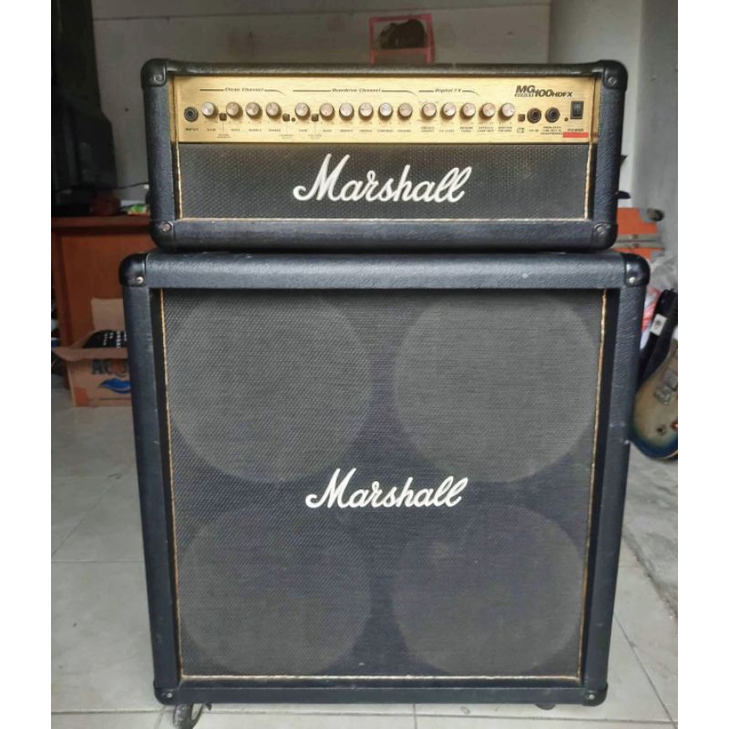 MARSHALL MG 100 HDFX HEAD CABINET SECOND FULL ORIGINAL