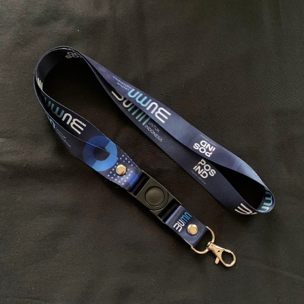 

Ready Stok Tali Lanyard BUMN POS IND LOGO TERBARU