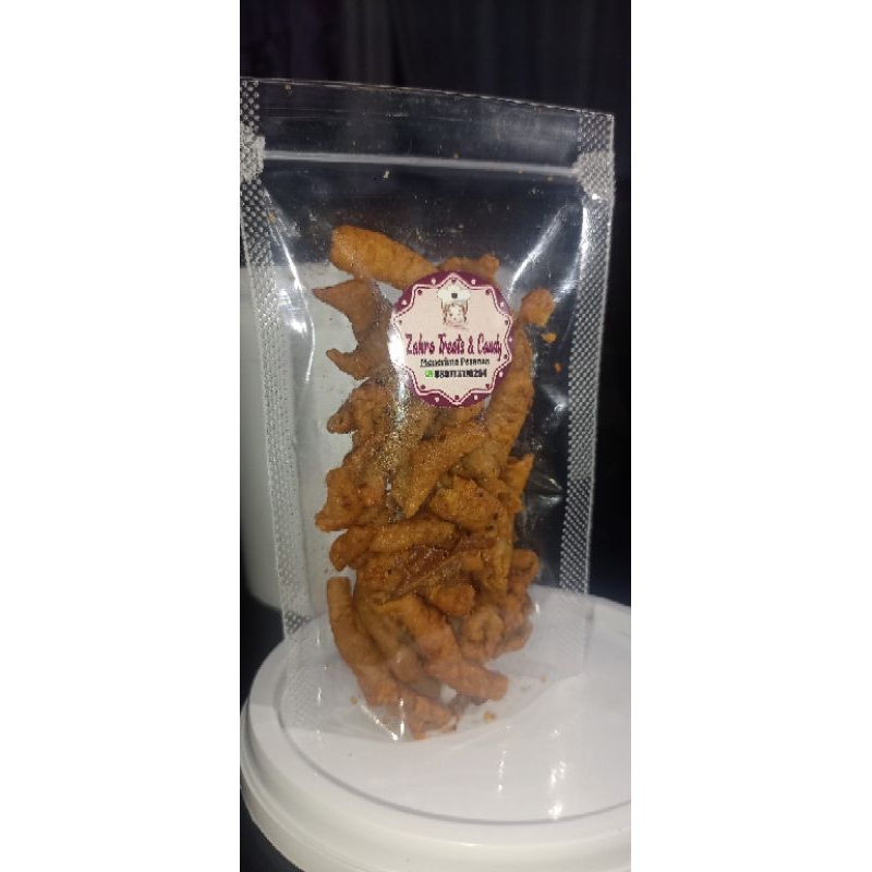 

Usus Pedas Crispy Premium Daun Jeruk-Renyah Dan Gurih