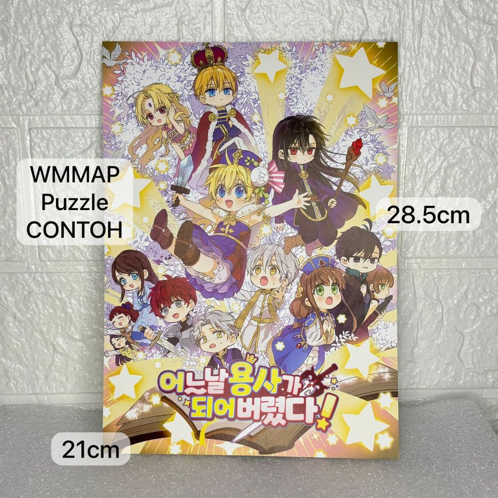 Who Made Me a Princess Manhwa Limited Edition Vol 7 - Puzzle 150pcs (Ready Stock)