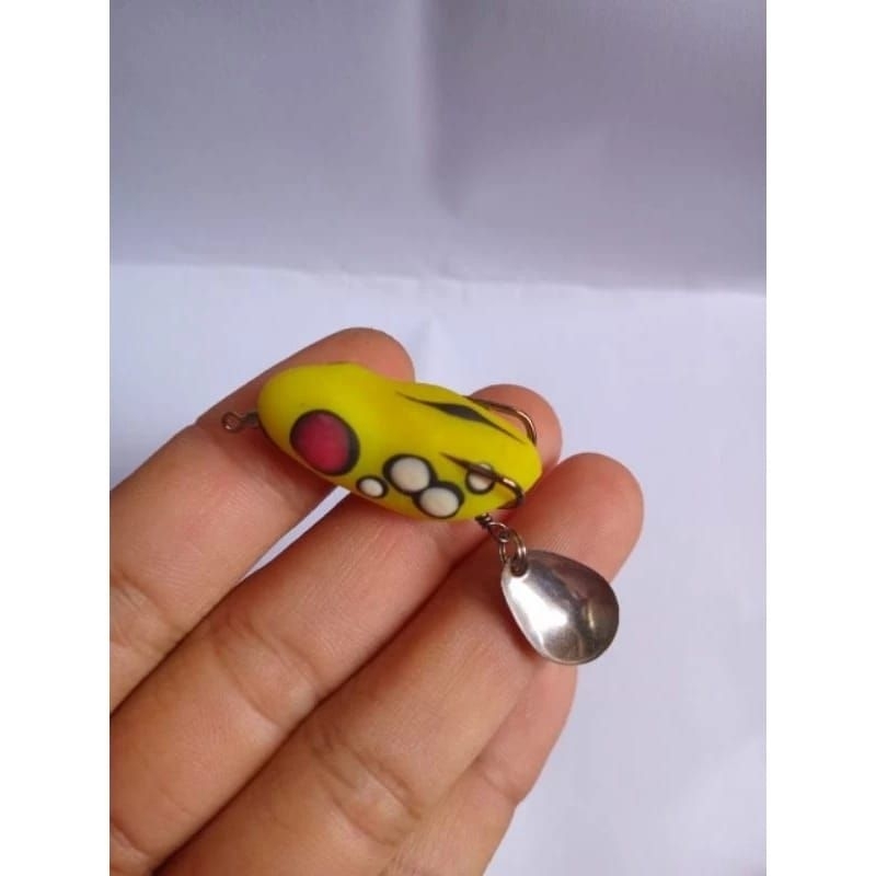 Sofrog umpan casting gabus, umpan mainan, sofrog premium ukuran 3cm