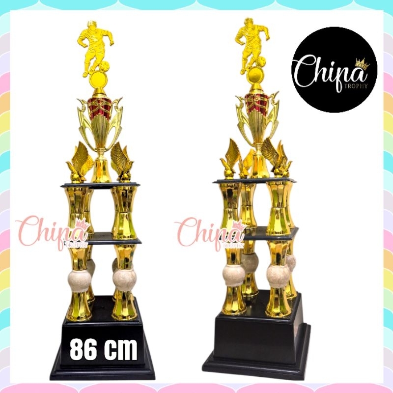 PIALA KAKI 8 MARMER MEKAR / TROPHY KEJUARAAN BERGILIR SEPAK BOLA FUTSAL