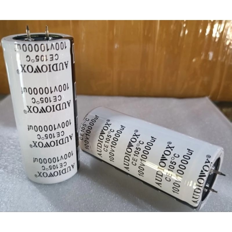 Elko 10000uf 100v audiovox putih Elco 100v
10000uf audiovox