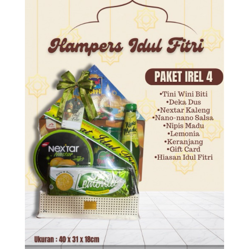 

MOMIREL PARCEL HAMPERS IDUL FITRI HARI RAYA LEBARAN