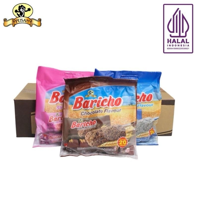 

BARICHO KARTON ISI 12 BAG / PERBAG ISI 20 PCS / BEBAS PILIH RASA