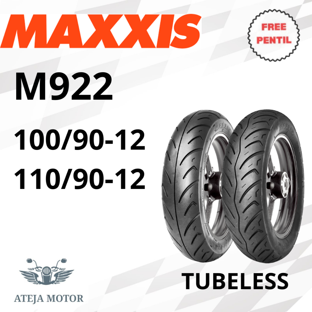 Ban Maxxis Ban Ring 12 Maxxis M922 100/90-12 110/90-12 Ban Ring 12 Tubeless Ban Scoopy Ring 12