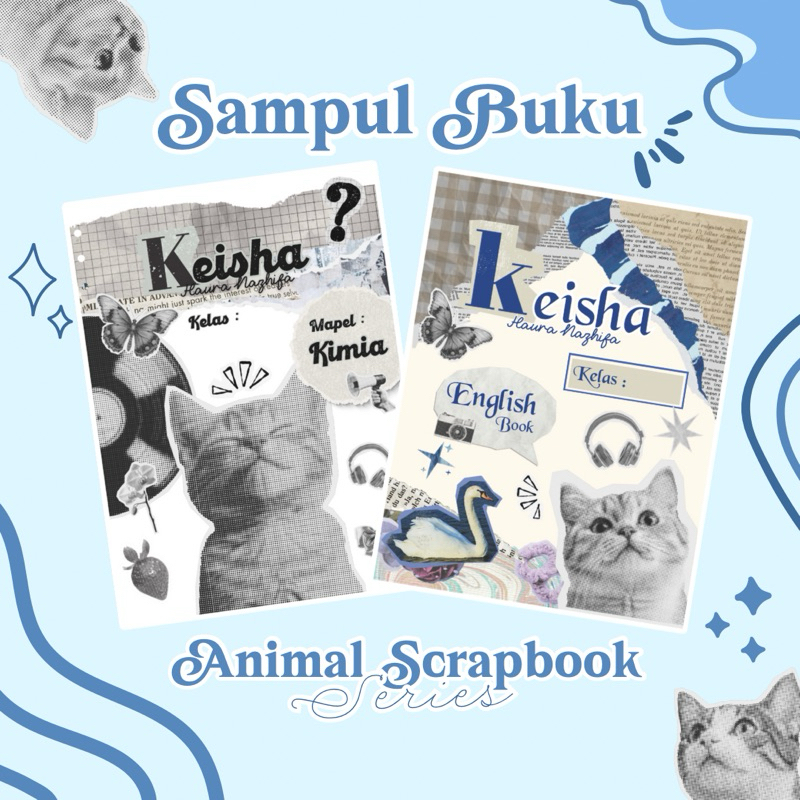 

SAMPUL BUKU CUSTOM SCRAPBOOK DESIGN ✨
