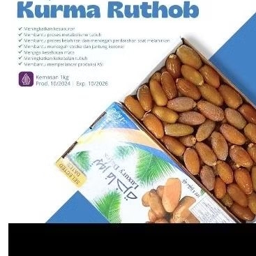 

Kurma Ruthob Libya/ kurma mengkal/berat 1 kg