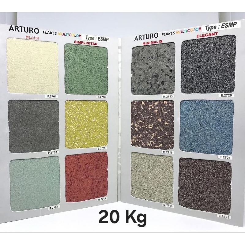 ARTURO Type ESMP Pail 20Kg Cat Texture Multicolor