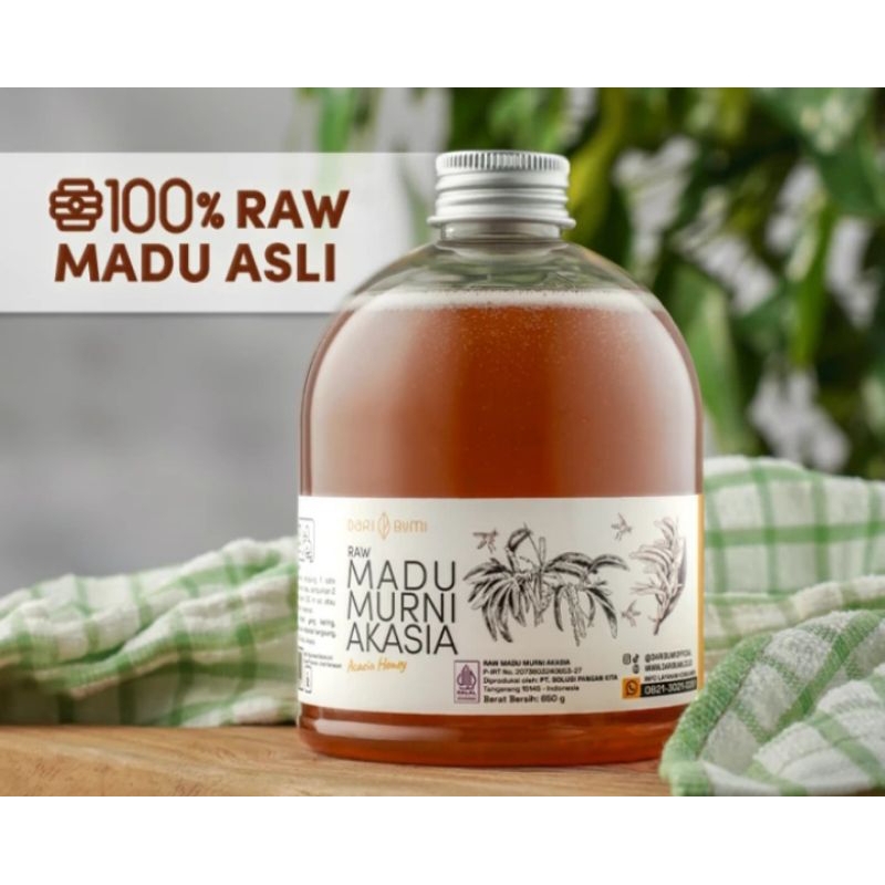 

Madu murni akasia asli 650 gram