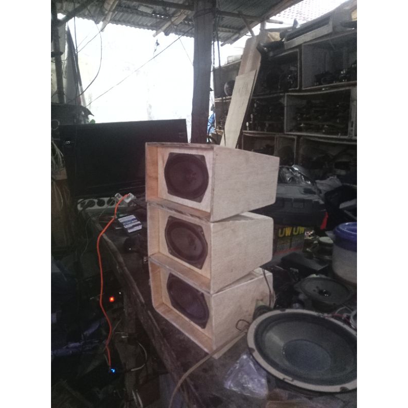 Speaker midle 4 in oval sama bok line array