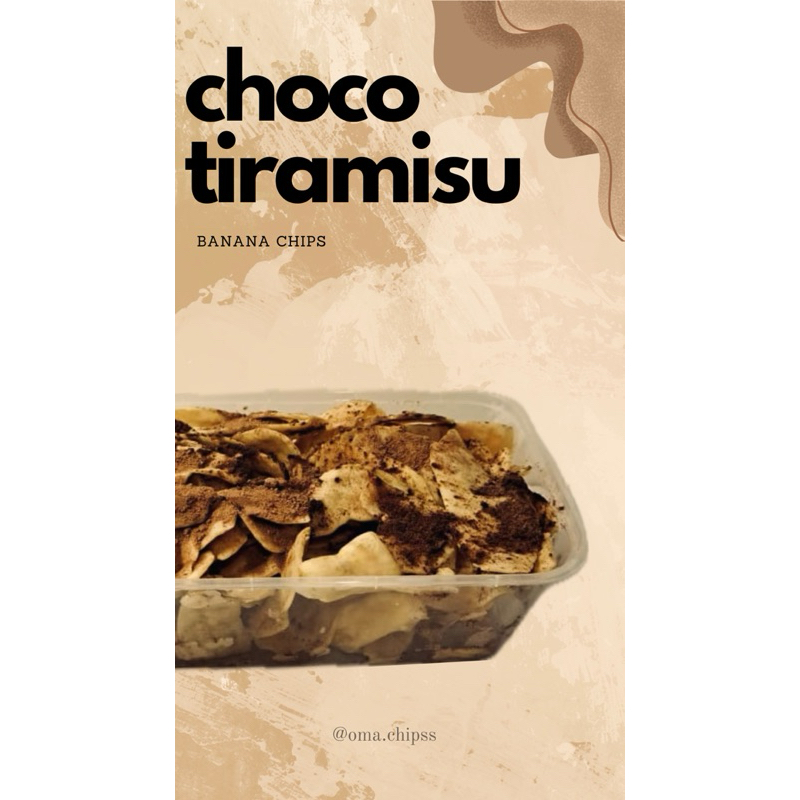 

Keripik Pisang Mentega Choco Tiramisu