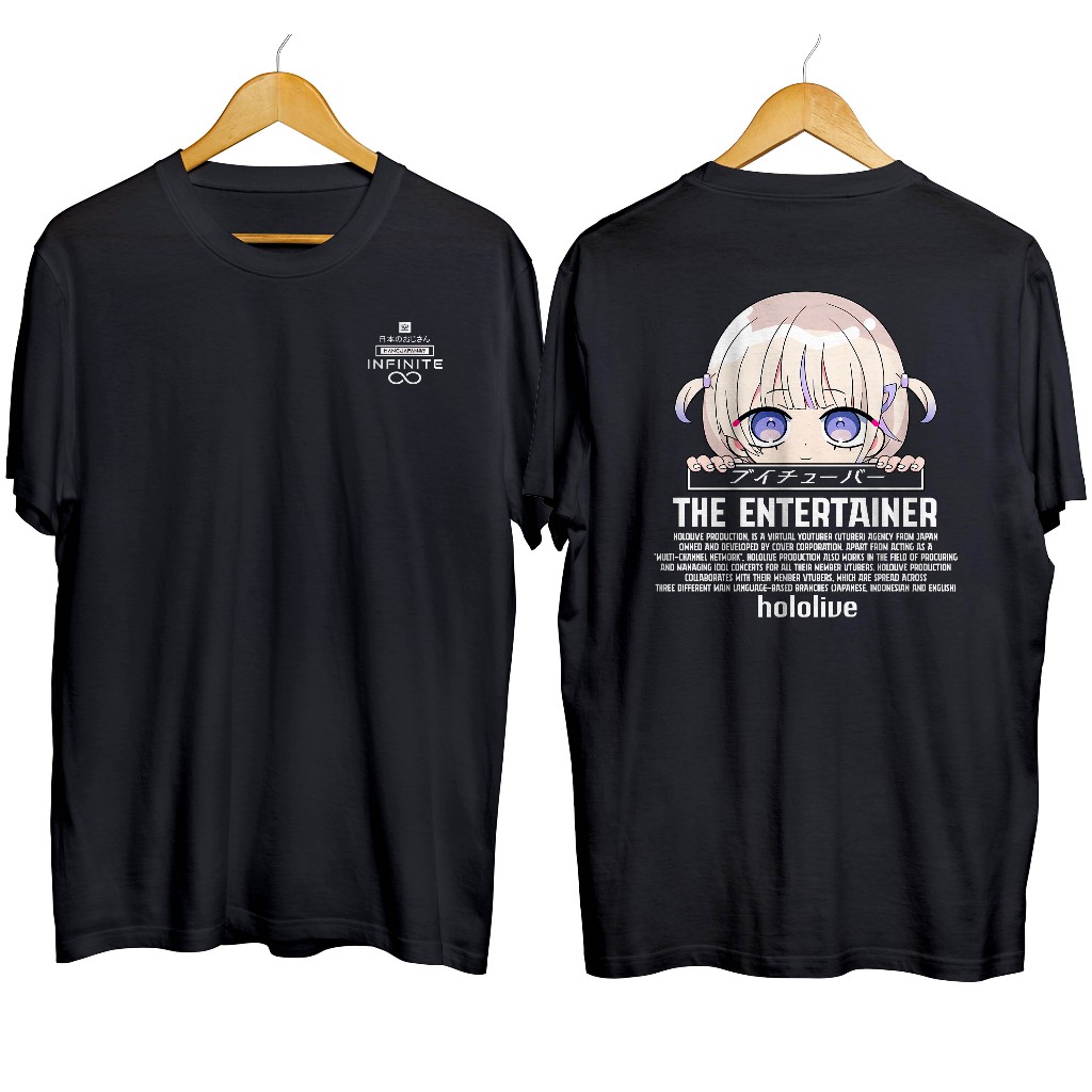 Kaos distro infinite vtuberTODOROKI HAJIME PEEKER ALT-HOLOLIVEmaterial cotton combed 30s
