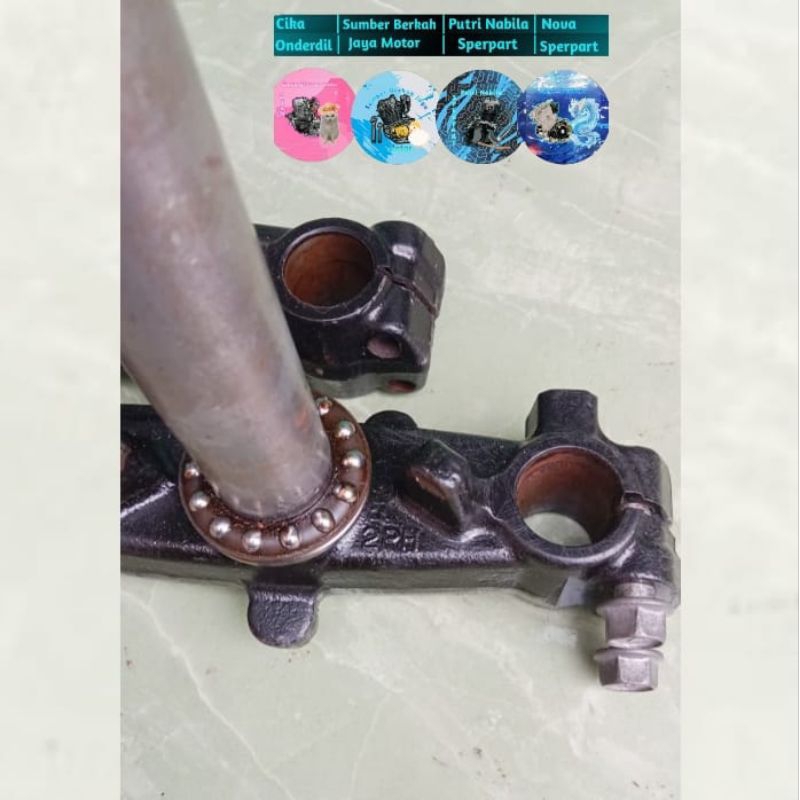 SEGITIGA FORK DEPAN MOTOR MIO M3 125 CODE 2PH BEKAS ORISINIL COPOTAN MOTOR