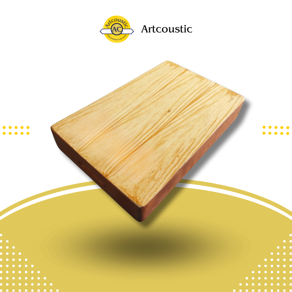Cajon Travel Akustik Kajon Artcoustic Original Portable Alat Musik Perkusi Kahon Kecil
