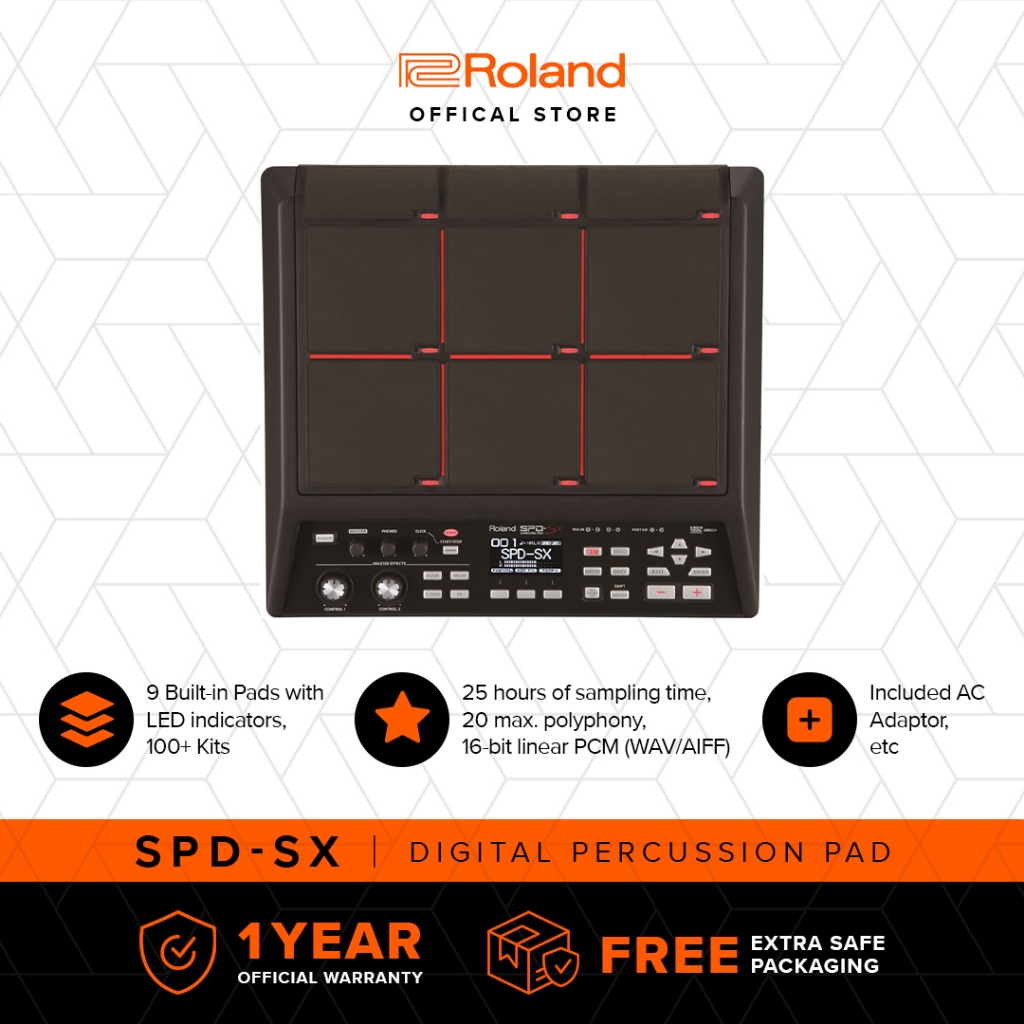 Roland SPD-SX Sampling Pad Digital Instruments