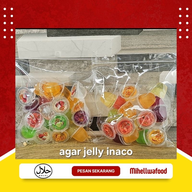 

Agar jelly inaco 300 gram 20pcs