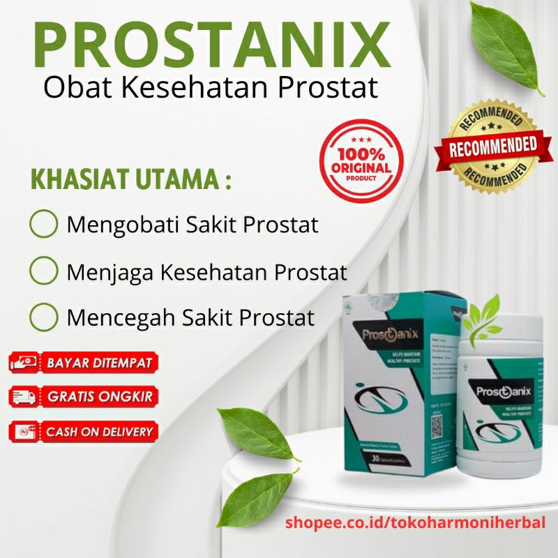 OBAT PROSTAT PROSTANIX ASLI ORIGINAL HERBAL | MANJUR MENGOBATI SAKIT PROSTAT