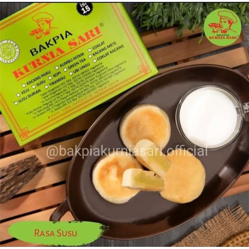 

Bakpia Kurnia Sari Rasa Susu
