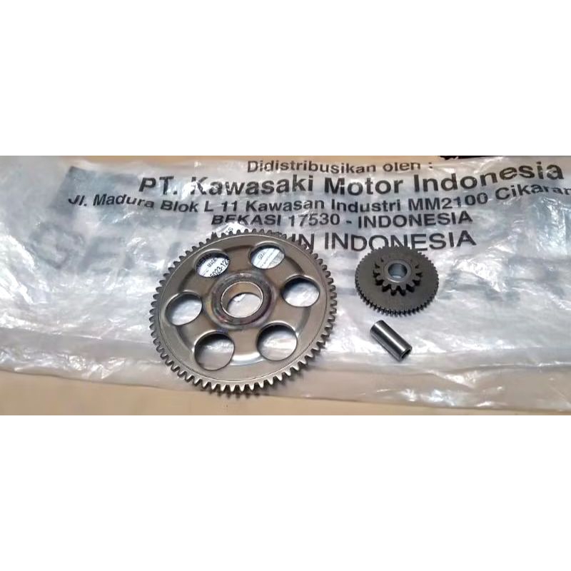 gigi stater gear stater gear starter ninja 250 fi ninja z 250 original