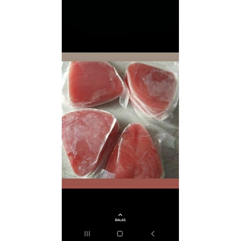 

tuna steak tuna frozen@150-200grm